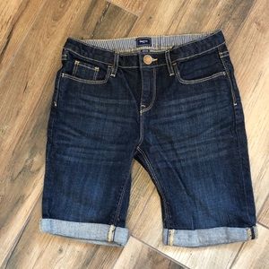 Gap Rolled Denim Shorts
